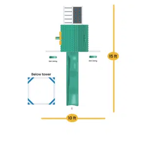 The Care-Bear Castle Swing Set Schematics