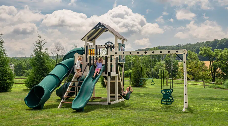 The Eclipse Swing Set