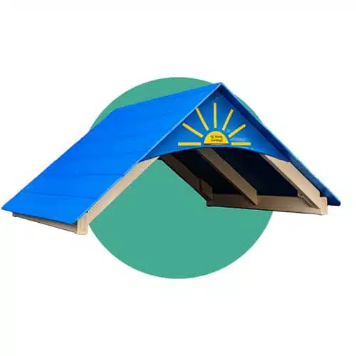 Poly Roof – For Swing Sets or Playhouses