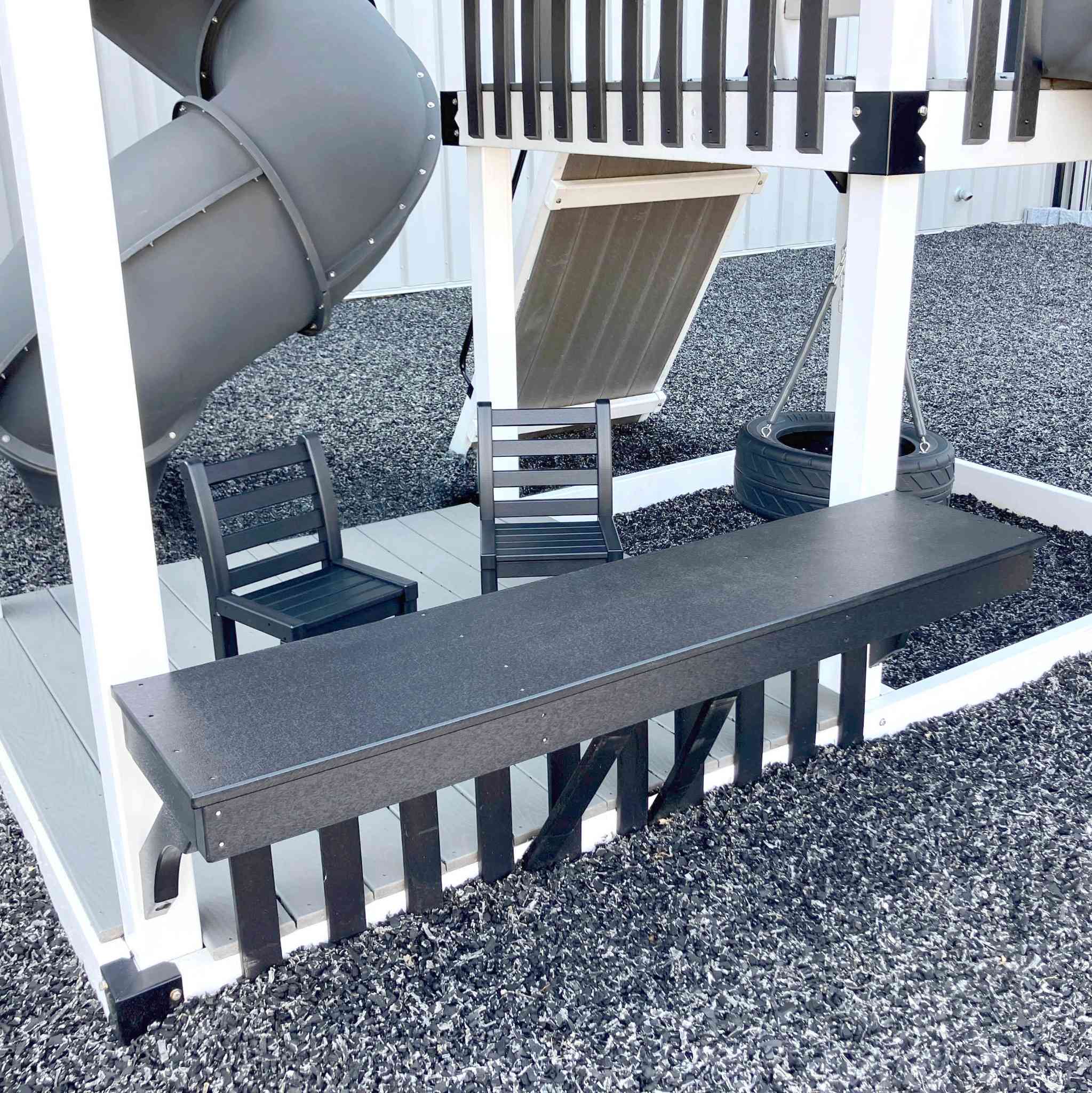 Swing Set Lemonade Stand and Two Chairs