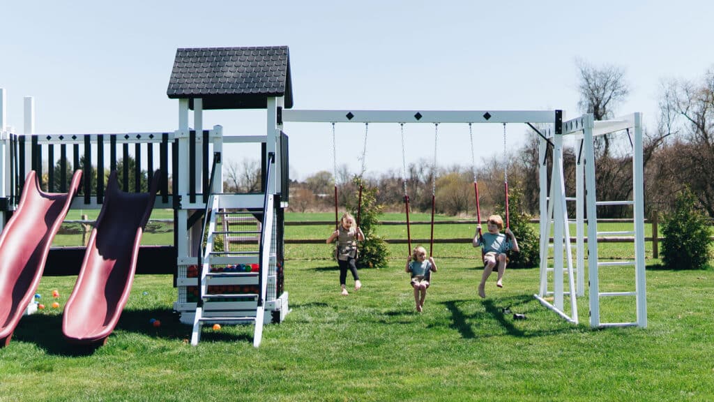 Cosmic Launcher Swing Set » King Swings