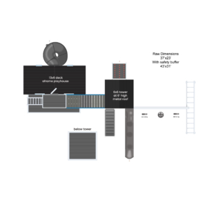 The Chalet A-frame Playhouse Schematics