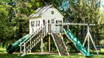 Custom Ivory Palace Playhouse