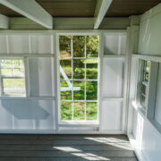 This image shows the inside of the Homesteads Playhouse clubhouse