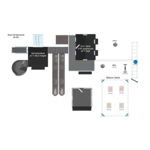 The “Situation” Playhouse Swing Set Schematics