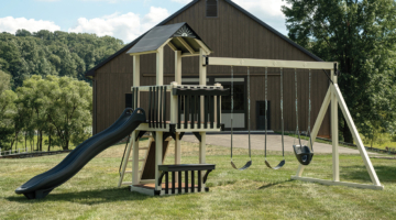 The Forest Loft Swing Set