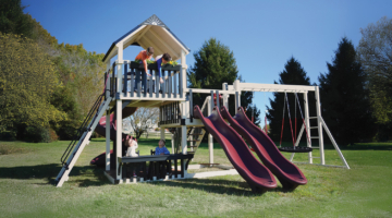 The Frontier Swing Set