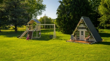 Woodland Wonder Swing Set